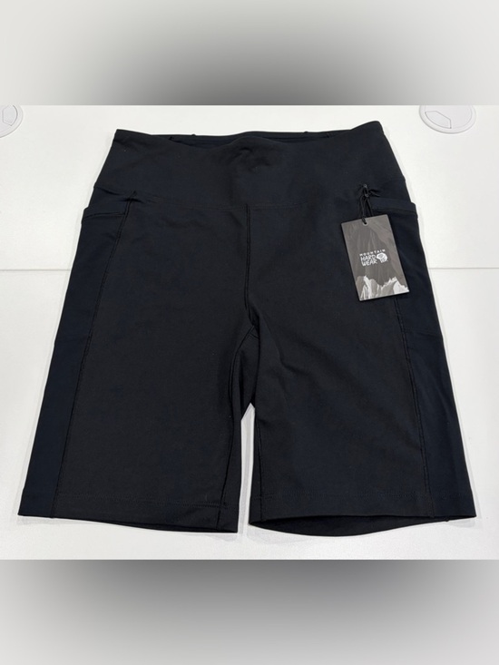 Mountain Hardwear Pants - Mountain Hardwear Women's Small Mountain Stretch Shorts Tight Black Bike NWT
